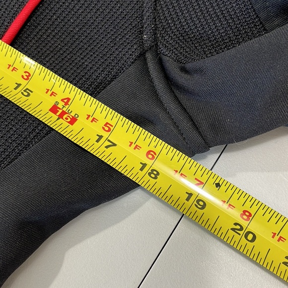 Women’s Spyder Fleece Active full zip jacket black red style 182435 size Medium - Picture 10 of 16